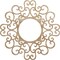 Ekena Millwork Reims Wood Fretwork Pierced Ceiling Medallion, Red Oak, 26"OD x 9 7/8"ID x 3/8"T CMWP26X26X0375RERO - alternate 1